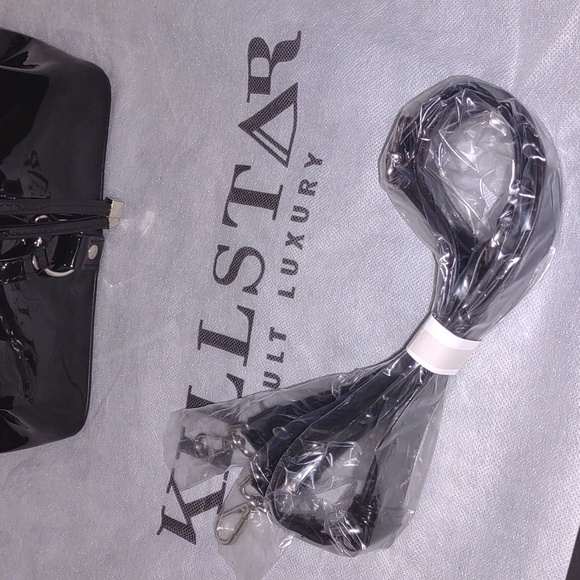 NWT Killstar Gothic Aloha From Hell Black Bucket Bag with Dustbag - Picture 10 of 10